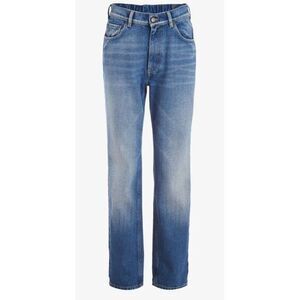 SER.O.YA Maggie Mid Rise Vintage Straight Organic Cotton Jeans Made‎ in Italy
